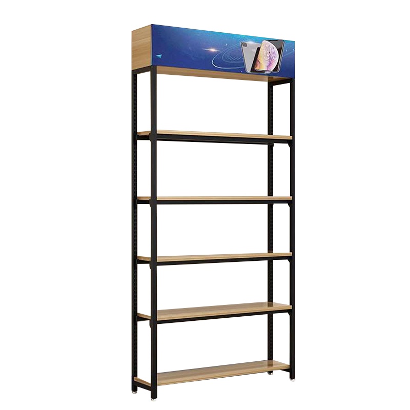 [藏书阁]超市货架展示架化妆品展示柜自由组合茶叶柜子精品展示架仓库货架