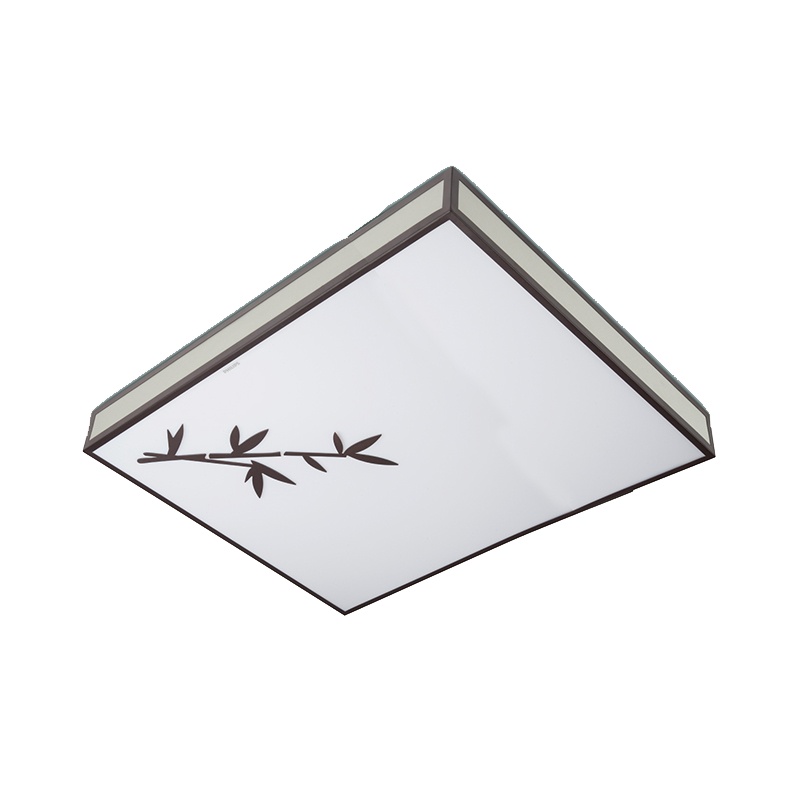 飞利浦 (PHILIPS)吸顶灯新中式中国风调光调色客厅办公室会议室长方形LED吸顶灯 悦菡80W(含遥控)