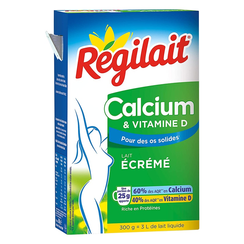 法国进口 瑞记Regilait 高钙成人奶粉300g[6盒装]