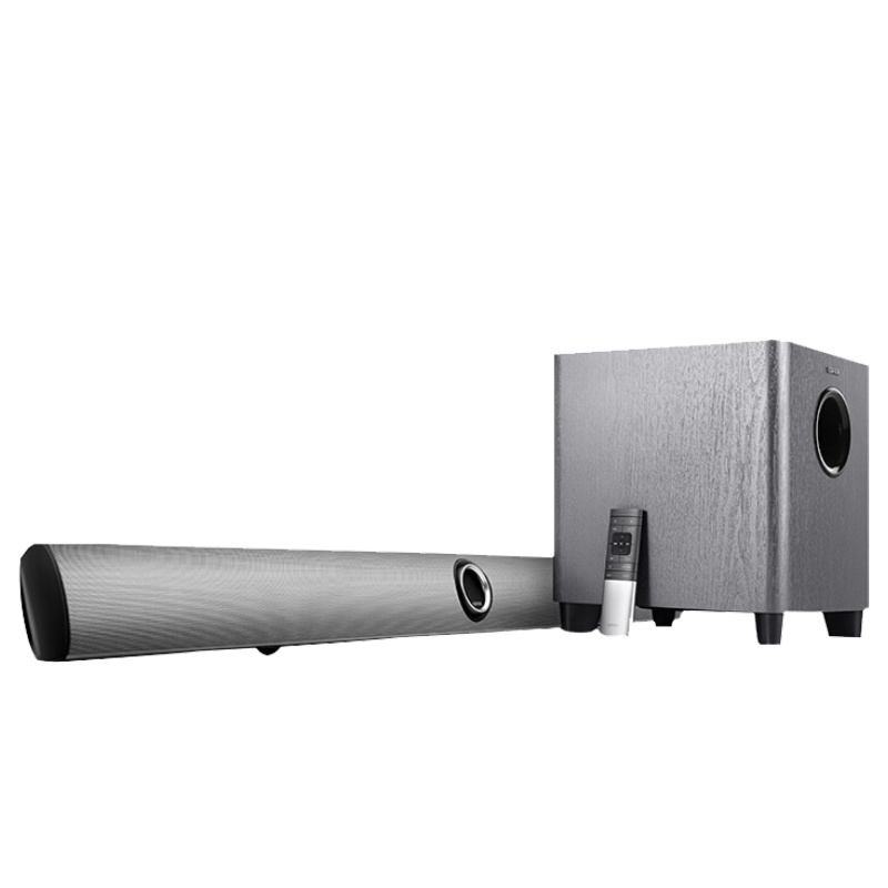 漫步者(EDIFIER) B8 专业多功能电视音响 音箱 家庭影院 回音壁 soundbar 无线蓝牙低音炮