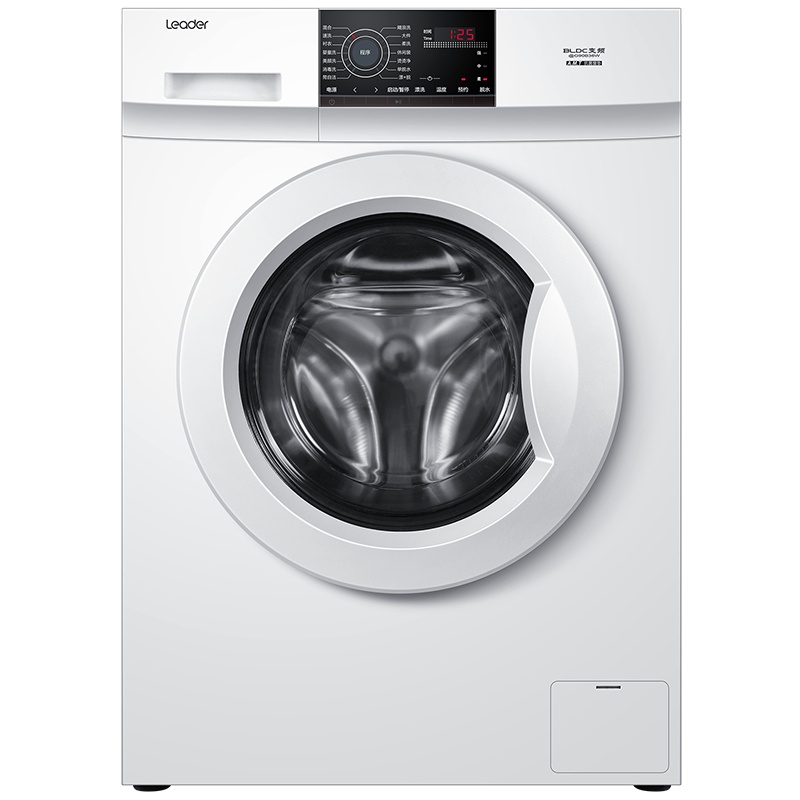 海尔出品统帅(Leader)9公斤大容量洗衣机 高温煮洗 智能预约 中途添衣 童锁 筒自洁 @G90B36W