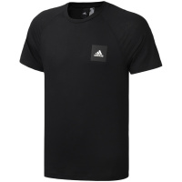 阿迪达斯男服短袖T恤跑步训练休闲运动服FL4003