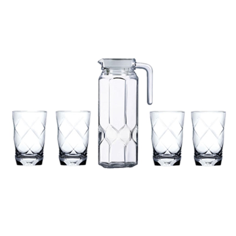 乐美雅(Luminarc)八角水具五件套 LC-A117G