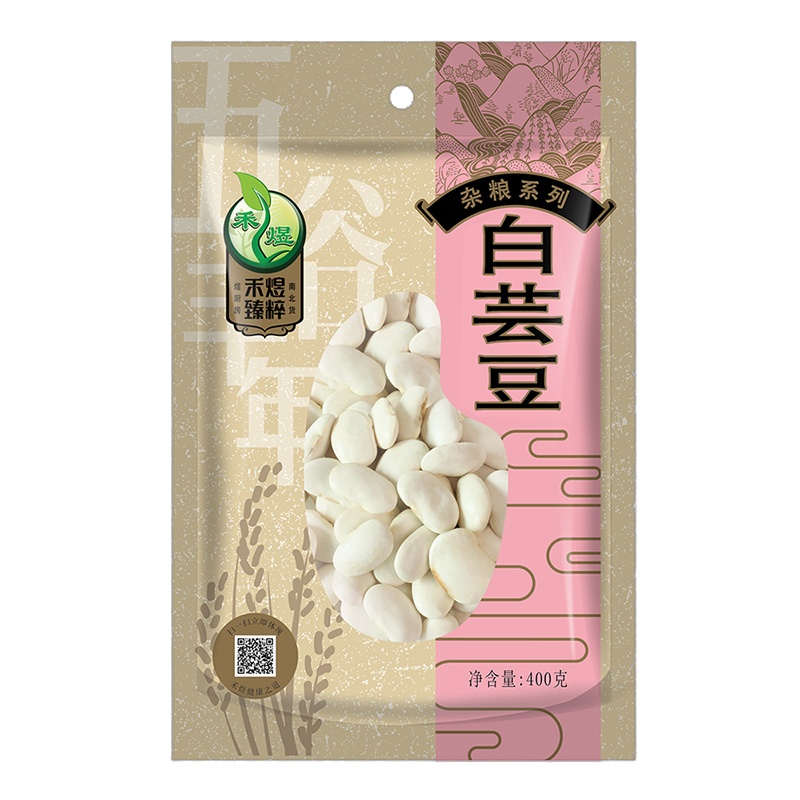禾煜白芸豆400g(五谷杂粮粗粮白扁豆腰豆煲汤黄豆红芸豆炖蹄花)