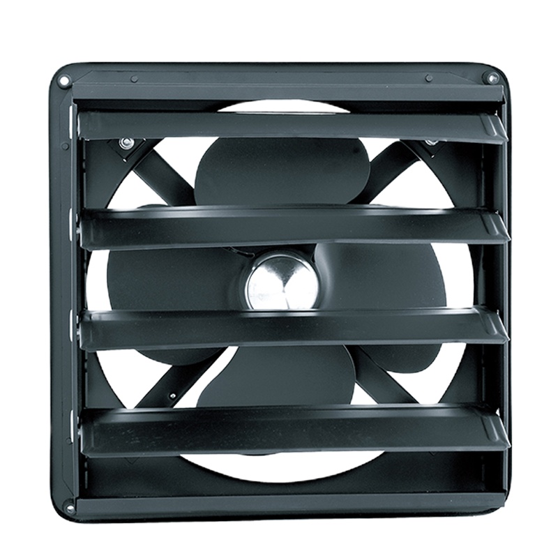 德通(Deton)FBD25-4方形排气扇窗式工业排风扇百叶窗换气扇大风量低噪音壁式 220V 28W