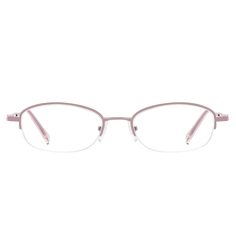 百年红 郭冬临代言防蓝光老花镜 女士轻盈合金镶钻高清舒适老花眼镜 8149 粉色 礼盒包装 250度(60-65岁)