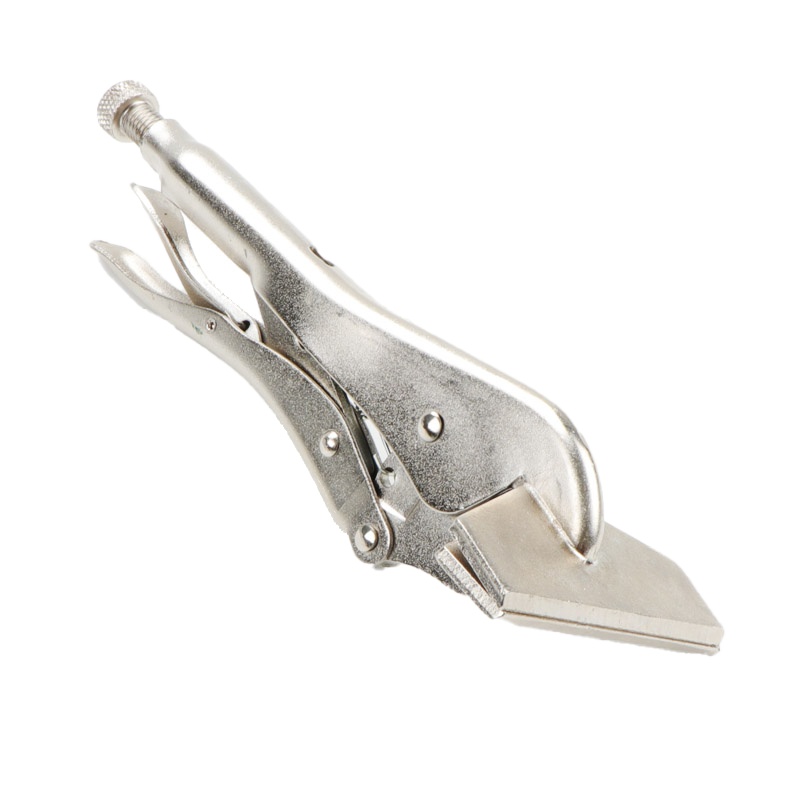 长鹿10寸平口大力钳扁嘴夹持固定工具