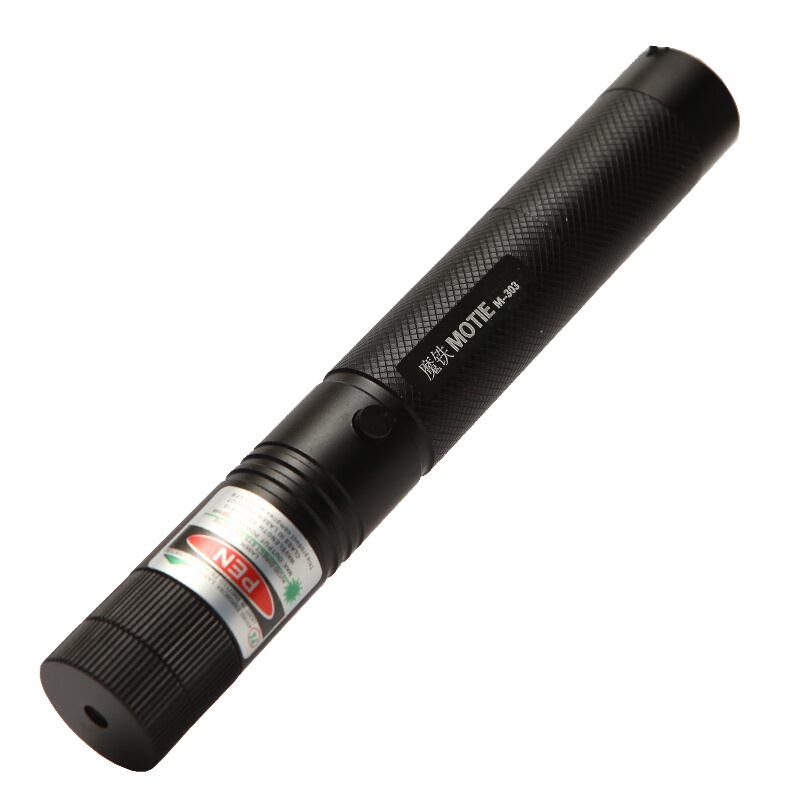 魔铁 LED激光笔灯强光手电筒 充电防水防身远射镭射笔 红外线笔售楼部沙盘驾校激光笔