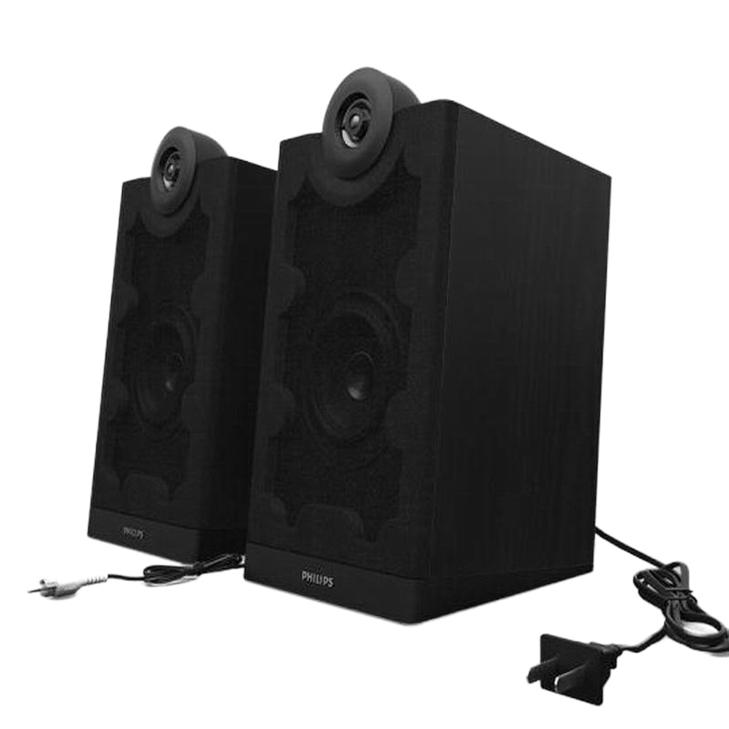 飞利浦(Philips) 蓝牙音箱电脑音响SPA5270桌面HIFI台式木质家庭影院低音炮