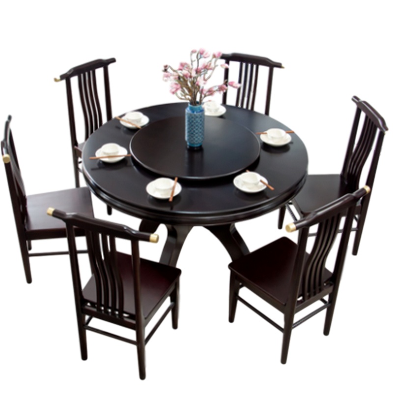 逐鹿中原大圆桌大户型家用饭店宴会桌JM757大转盘饭桌(规格款式可选)