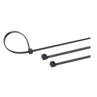 企购优品4mm*250mm*200支装 自锁式尼龙扎带理线带固定扎线 颜色随机