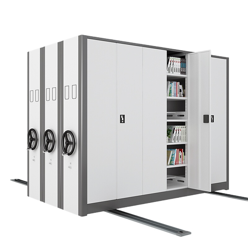 金经金属钢制密集柜。3列（1列3组）10.8立方米、手动、单个密码锁、高2360宽560长900MM、隔板自由调动、推拉