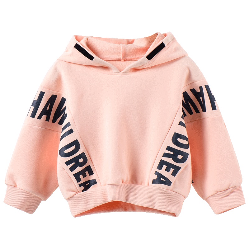 童泰TONGTAI春季新款婴儿长袖连帽卫衣2-5岁宝宝休闲外出带帽上衣儿童通用120cm