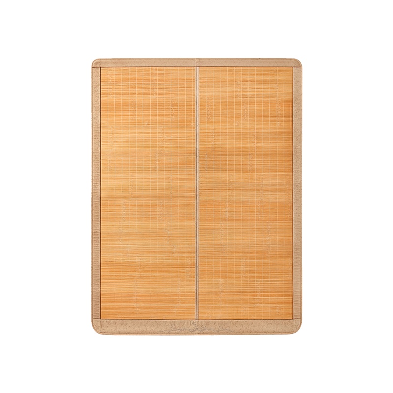 网易严选碳化竹席双面席可折叠凉席1.5藤席1.8单人双人夏天席子