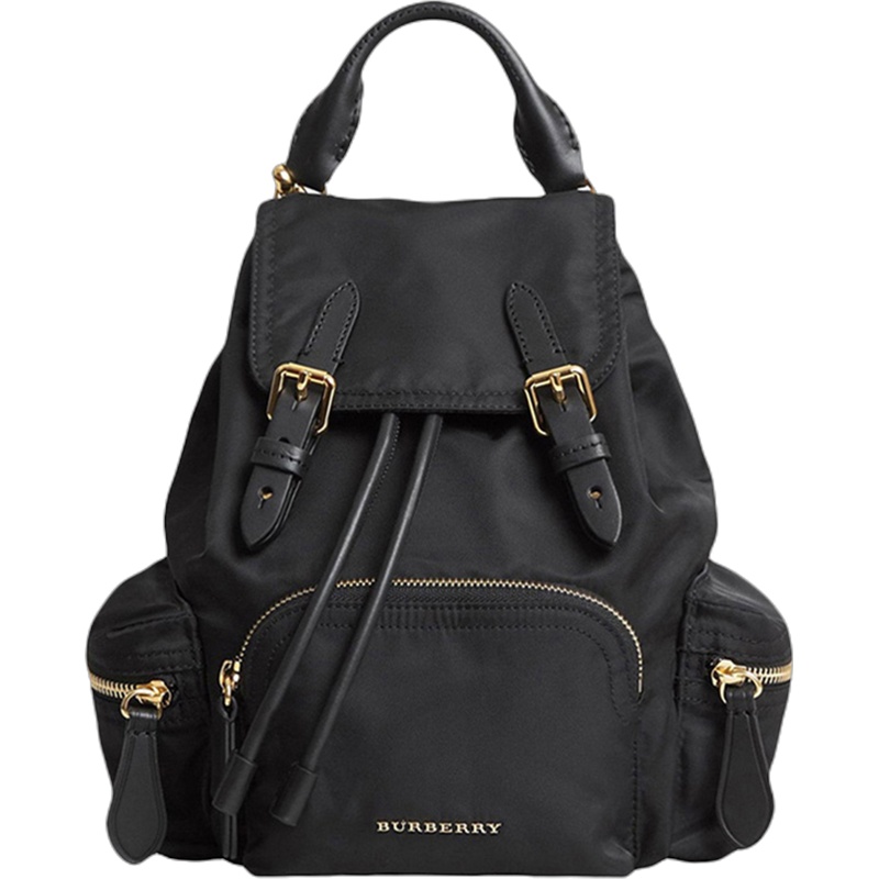[直营]博柏利(BURBERRY) 女士经典设计尼龙双肩背式双肩包 女包