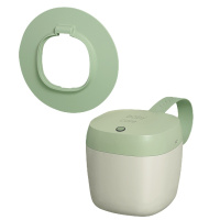 babycare紫外线消毒盒婴儿 奶嘴消毒 宝宝多功能便携收纳杀菌浅嗬绿