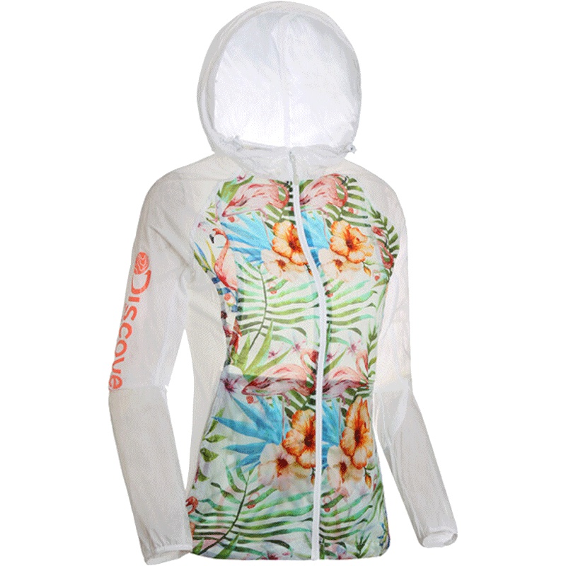 DISCOVERY户外女式防风皮肤风衣外套DAEF82009