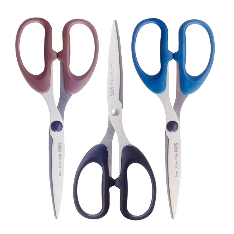 晨光(M&G)ASS91420 180mm剪刀2个 美工剪刀 裁纸剪刀 手工剪刀 生活剪刀 颜色随机剪/刀/尺