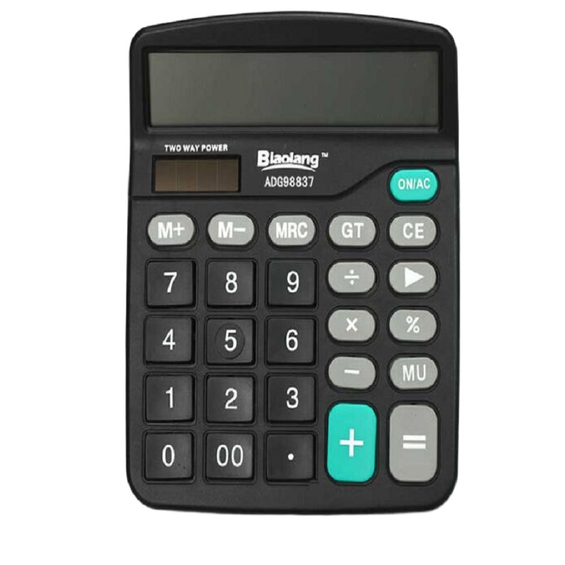 晨光 桌面型计算器 太阳能/电池双电源计算机 ADG98837
