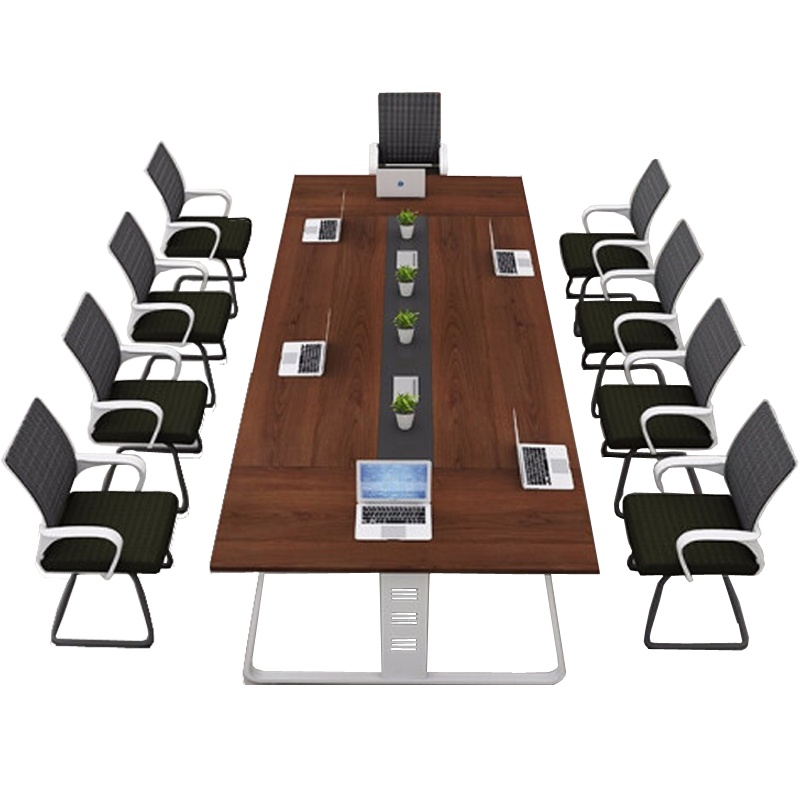 瑞丰杰 2.4米简约现代会议桌洽谈桌接待桌RJ-HY2403 2400x1200x760