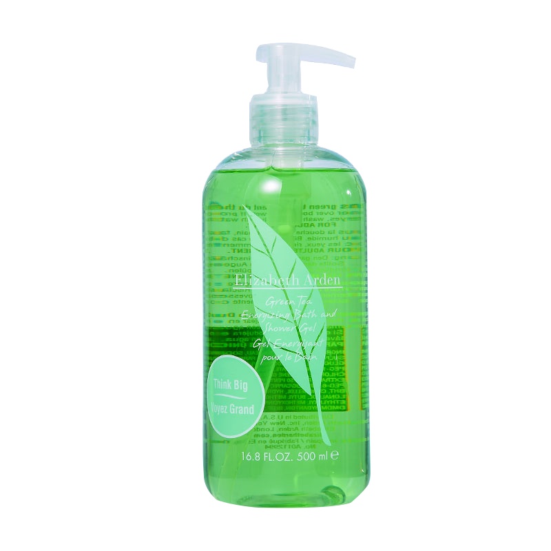 伊丽莎白雅顿沐浴露绿茶啫喱500ml身体保湿滋润补水清爽沐浴乳女
