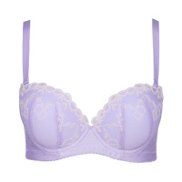 古今1/2蕾丝上薄下厚上托聚拢美背文胸罩内衣女 0E802