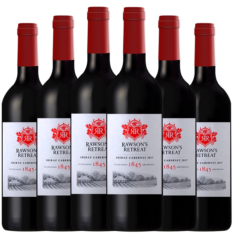 奔富Penfolds 洛神山庄 西拉赤霞珠 混酿 750ml*6瓶 整箱红酒 进口红葡萄酒 新老款随机