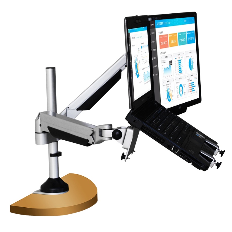 慧想(Thinkwise) 显示器支架 双屏气压支架 万向旋转升降 BS201