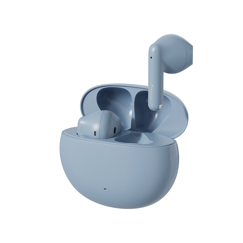 漫步者×冇心N2主动降噪蓝牙耳机超强续航新款适用于iphone高端女生运动入耳式真无线耳机N2-雾霾蓝