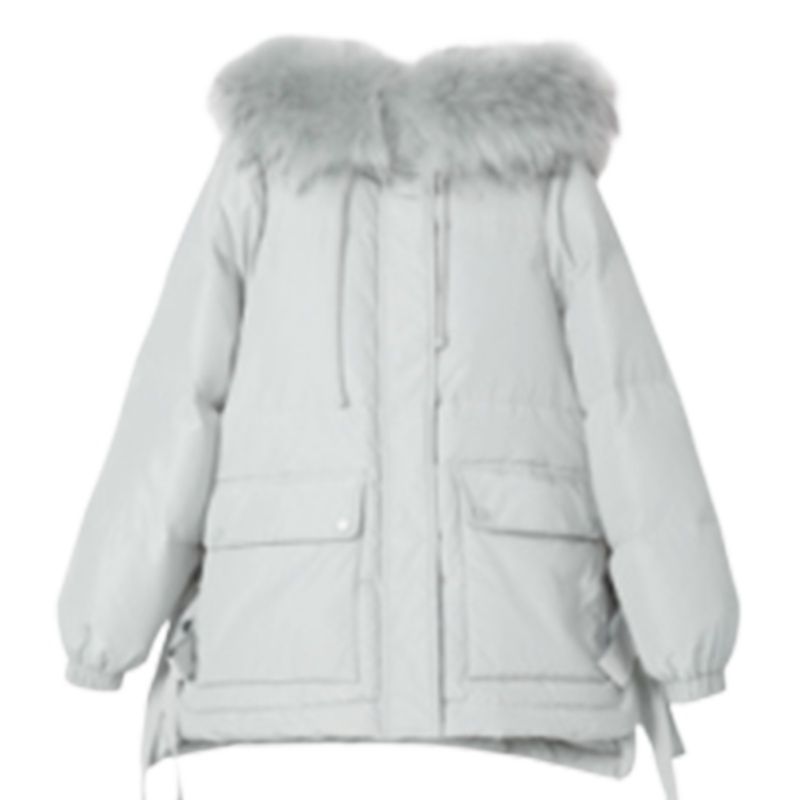 专柜同款拉贝缇羽绒服女装短款拉夏贝尔2019冬季新款韩版欧洲站小个子外套60009216