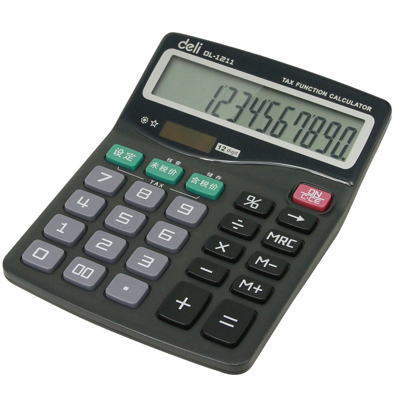 语音计算器佳灵通1211 大按键学生财务会计专业12位计算机