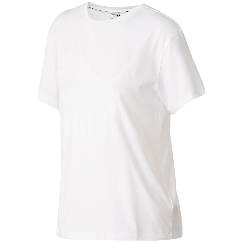 彪马PUMA女装娜扎同款运动服休闲圆领短袖T恤530005