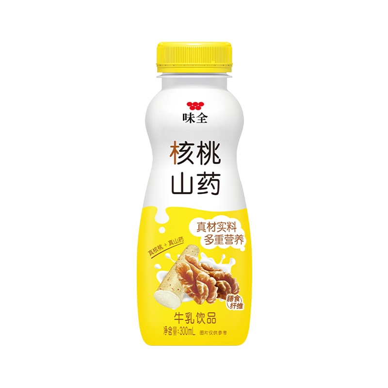康师傅味全营养牛奶PET300ml*15 核桃山药 牛奶 饮品饮料
