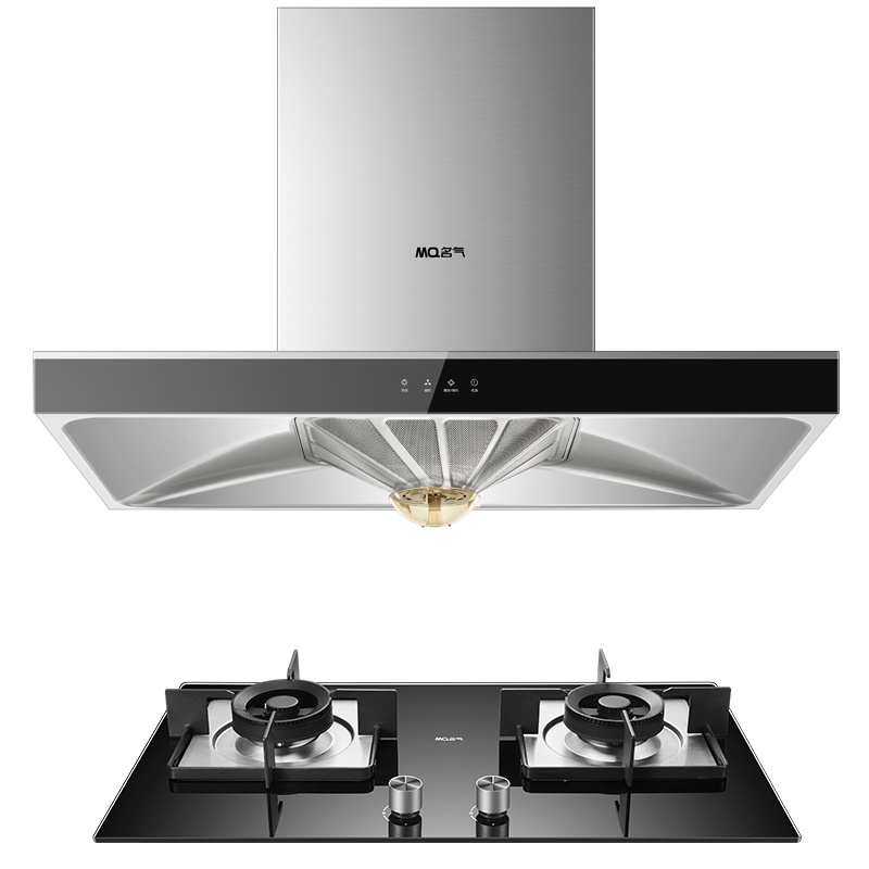 老板集团出品 名气(MQ)烟灶套装6501A+B326A (天然气)20立方大吸力 4.5KW猛火爆炒 家用灶具