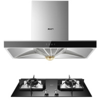 老板集团出品 名气(MQ)烟灶套装6501A+B326A (天然气)20立方大吸力 4.5KW猛火爆炒 家用灶具