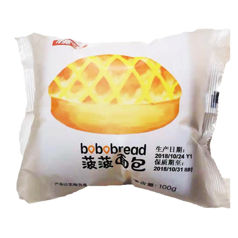 桃李菠菠面包100g