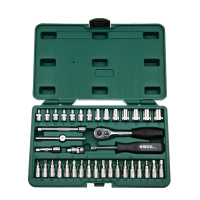 世达 38件6.3mm系列套筒组套38件 银色09002