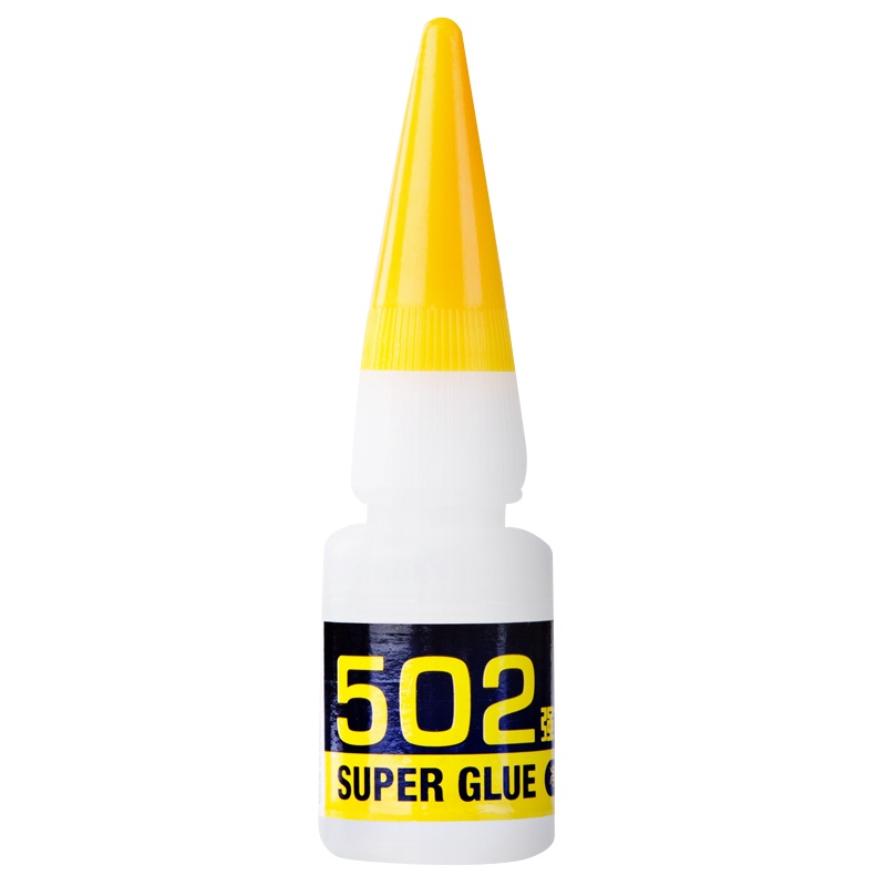 得力(deli)7144强力胶水小瓶液体 快固502强力胶水 速干液体胶鞋胶 多功能公胶水 10支/盒