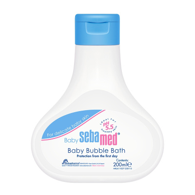 施巴(sebamed)婴儿泡泡沐浴露200ml 沐浴液 儿童沐浴露 泡泡沐浴露 德国原装进口