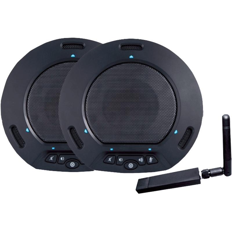 同三维TM2WL 系列视频会议全向麦克风 USB全向麦 内置扬声器消除回音 会议麦克风阵列 拾音半径5米带2个全向麦