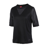 耐克（NIKE）女款针织圆领运动休闲短袖T恤829756-010