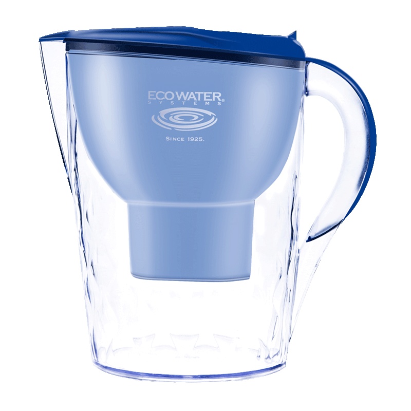 怡口净水(ECOWATER)净水器 家用滤水壶 EWA001 1壶1芯 3.5L
