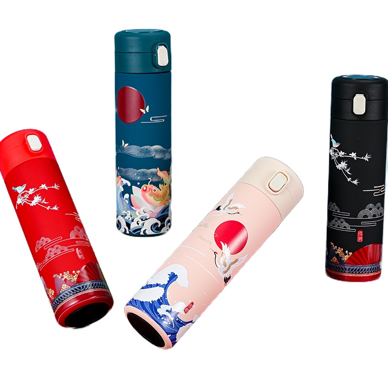 3D uv打印 智能国潮温显保温杯