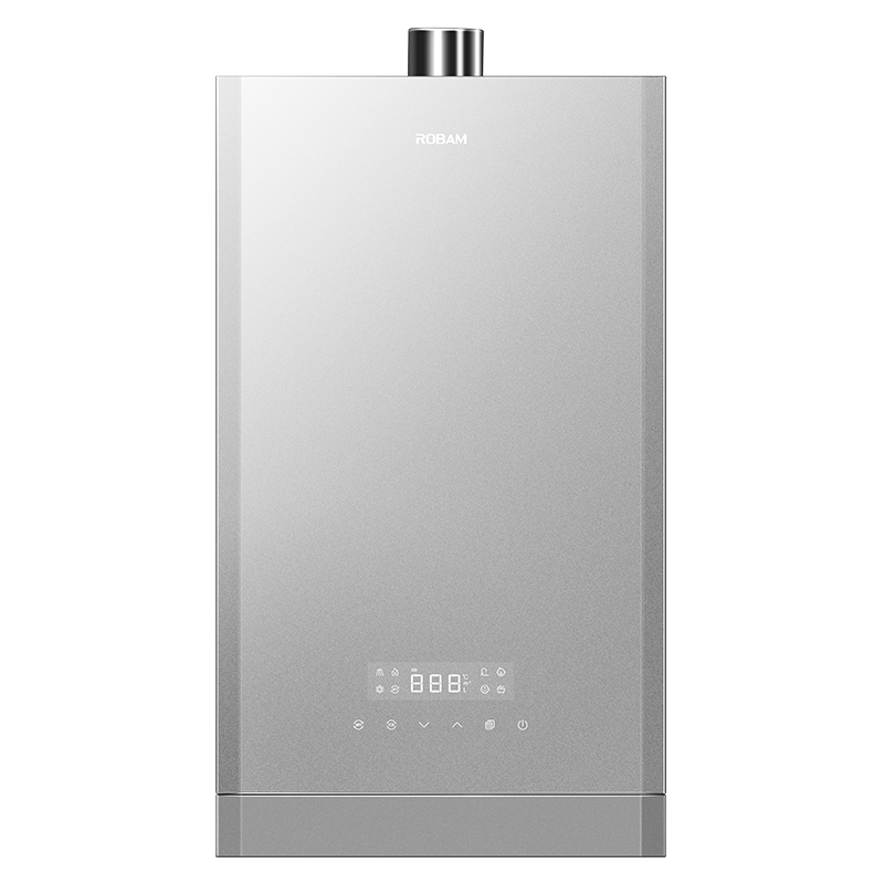 老板(ROBAM)燃气热水器16升HT610-16快速即热式热水器家用智能恒温16升家用强排式天然气省气节能防冻