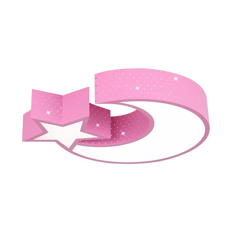 [环森照明]LED吸顶灯儿童房灯具卧室灯简约现代创意男孩女孩卡通房间灯饰适用范围10㎡-15㎡