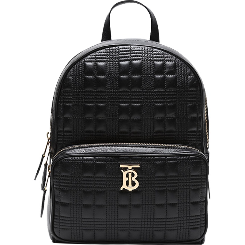 BURBERRY 博柏利 女士皮质绗缝双肩包 8019601