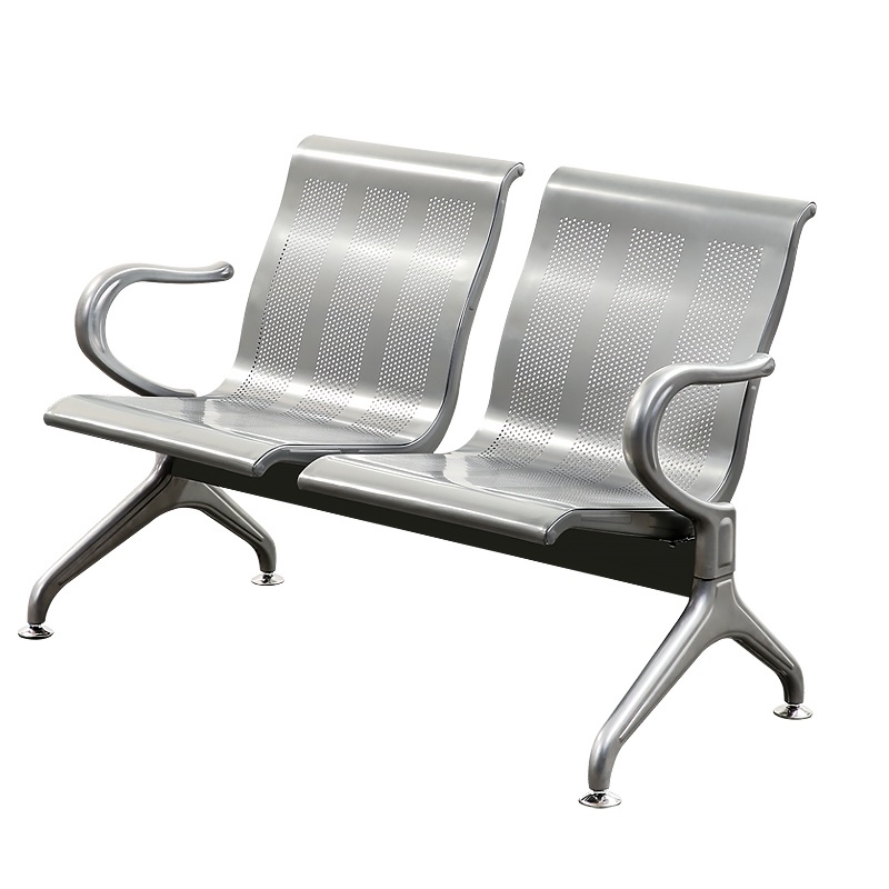 [红心家居]两人位款机场椅银行连排椅公共休闲座椅医院候诊椅