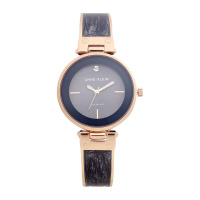 安妮克莱因（ANNE KLEIN）璀璨永恒系列简约时尚贝母表盘合金表带石英腕表AK/2512GYRG