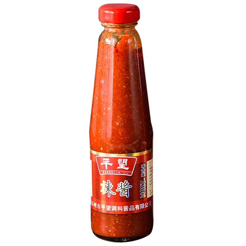 中华老字号 苏州平望辣酱230g调味品 辣椒酱烧烤拌饭酱
