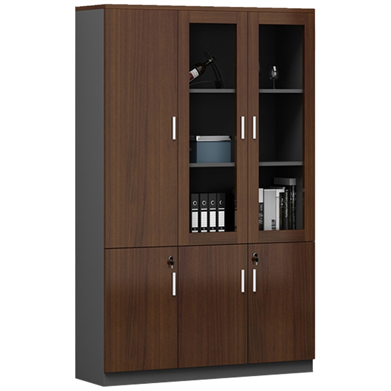 钜晟办公家具文件柜档案柜资料柜三门书柜储物柜JSG68